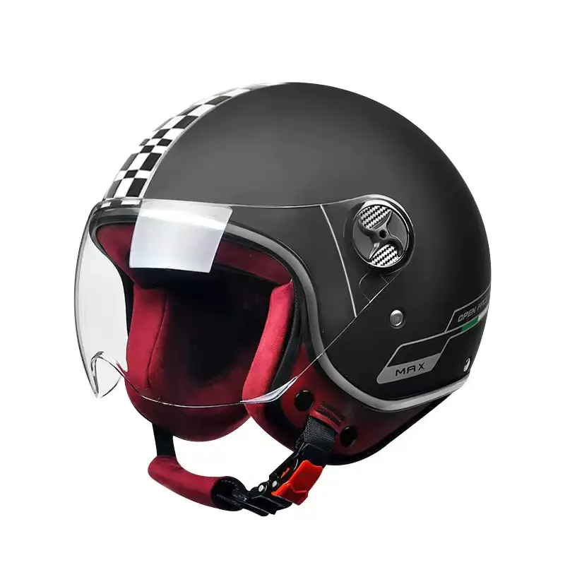 519 Retro Half Face Motociklistička kaciga ABS Motocross kaciga